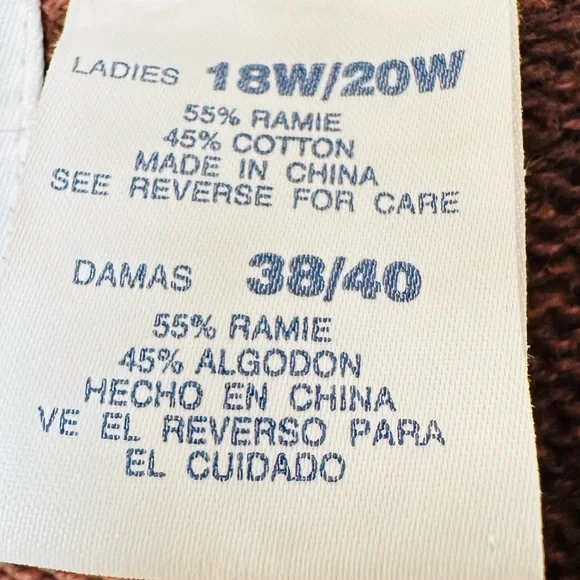 Vintage White Stag Brown Knit Animal Patterns Vest - Picture 8 of 9